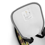 Women’s High Top Canvas Shoes Flax and Livid Brown Plaid - Scottish Squares