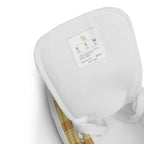 Women’s High Top Canvas Shoes Zombie and Copper Plaid - Scottish Squares